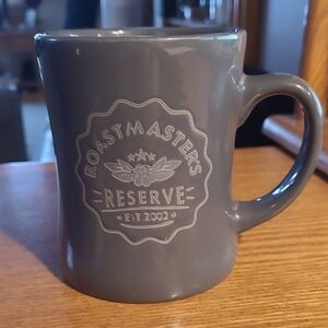 Caribou Roastmaster's Reserve 16oz Gray Mug